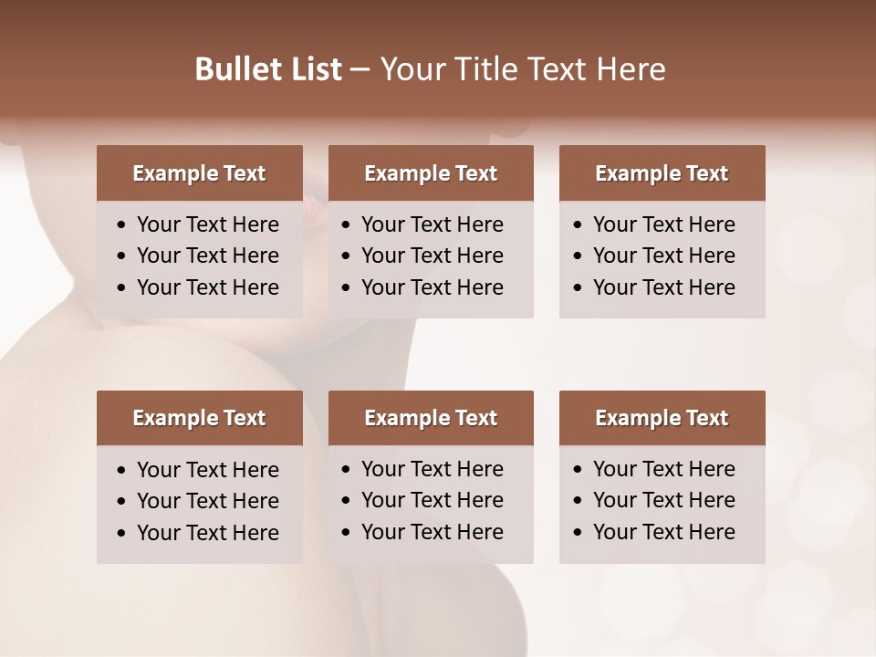 Girl Fashion Lifestyle PowerPoint Template