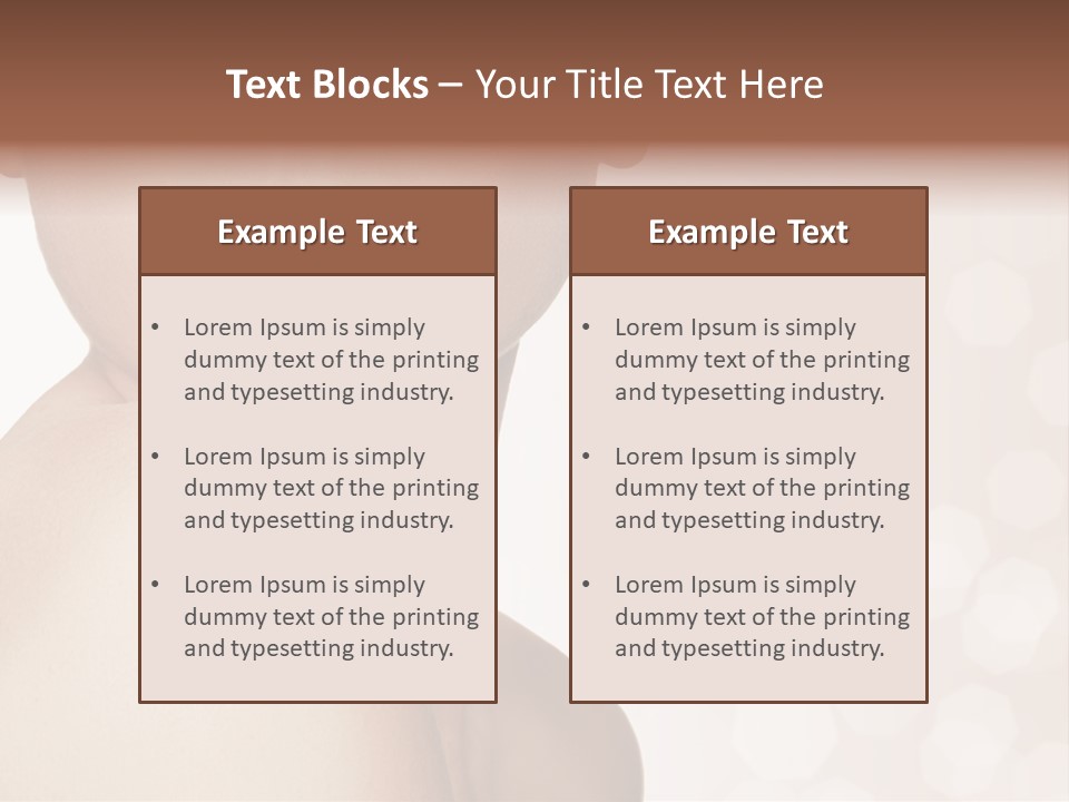 Girl Fashion Lifestyle PowerPoint Template