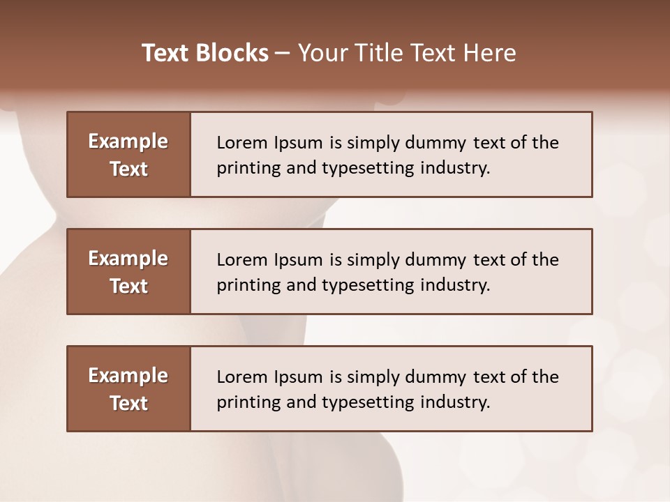 Girl Fashion Lifestyle PowerPoint Template