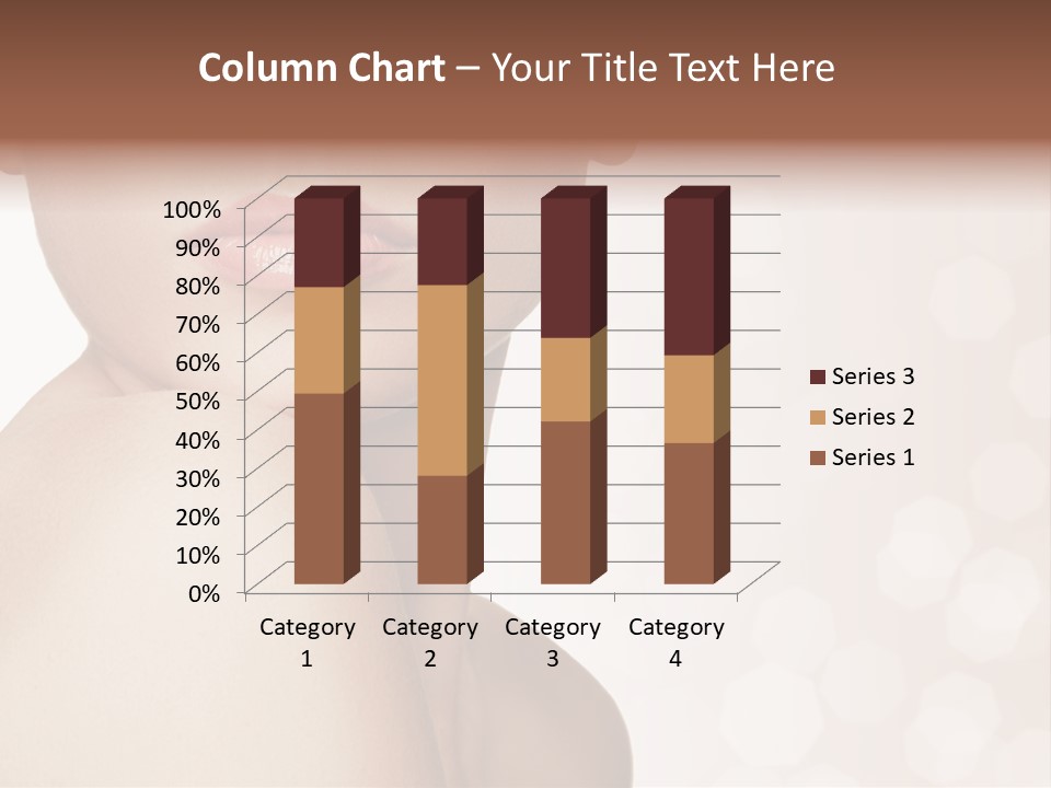 Girl Fashion Lifestyle PowerPoint Template