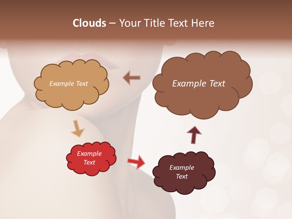 Girl Fashion Lifestyle PowerPoint Template