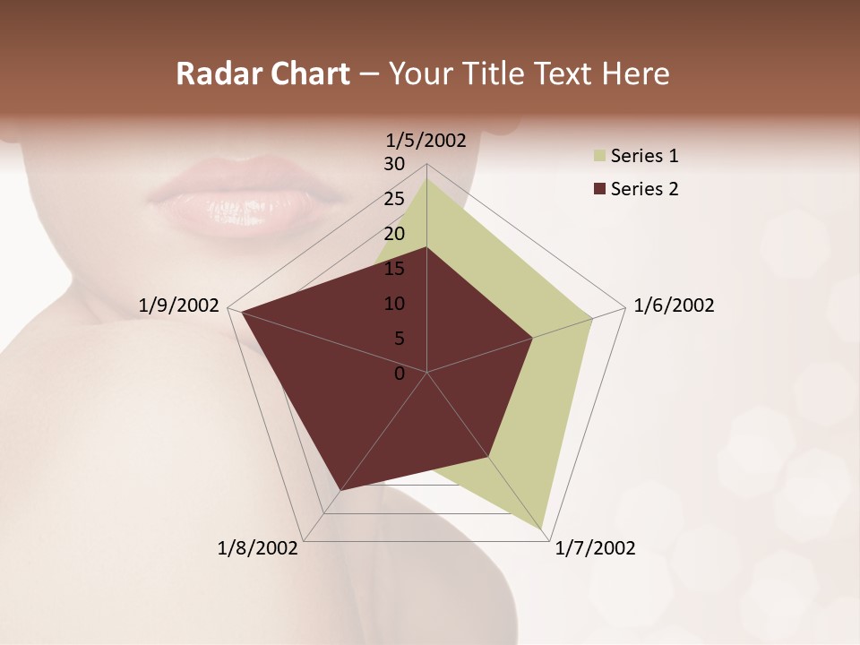 Girl Fashion Lifestyle PowerPoint Template