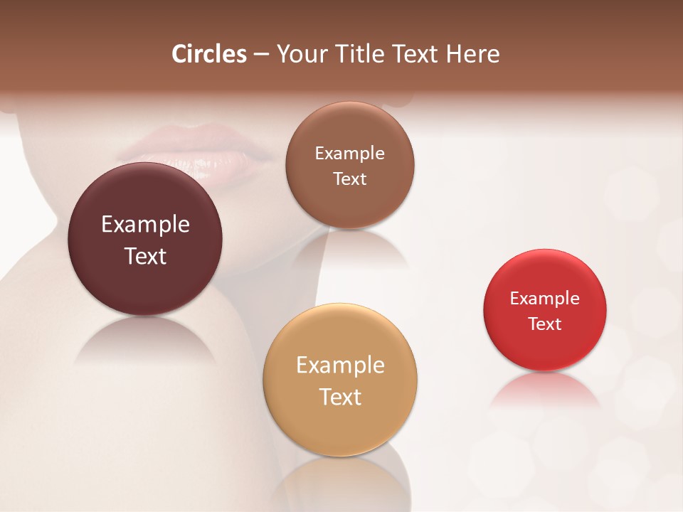 Girl Fashion Lifestyle PowerPoint Template