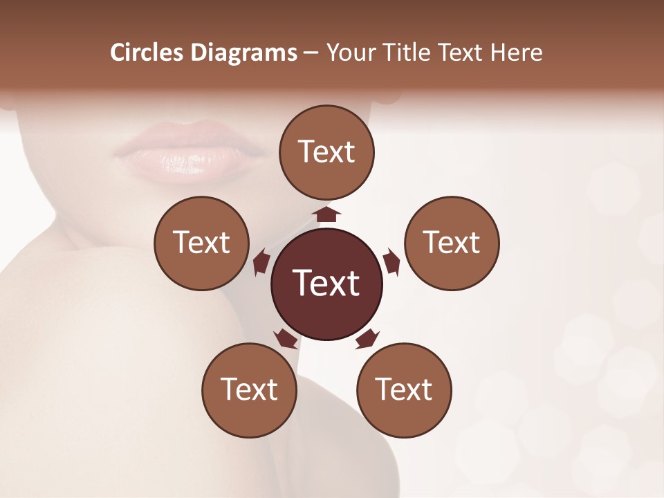 Girl Fashion Lifestyle PowerPoint Template