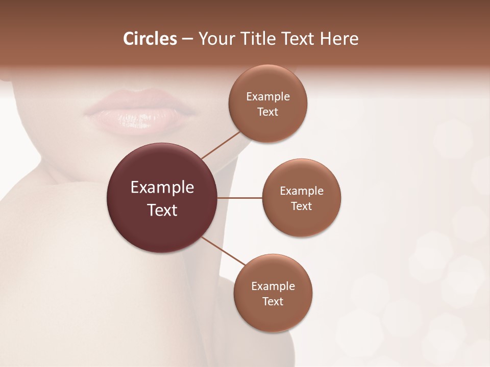 Girl Fashion Lifestyle PowerPoint Template