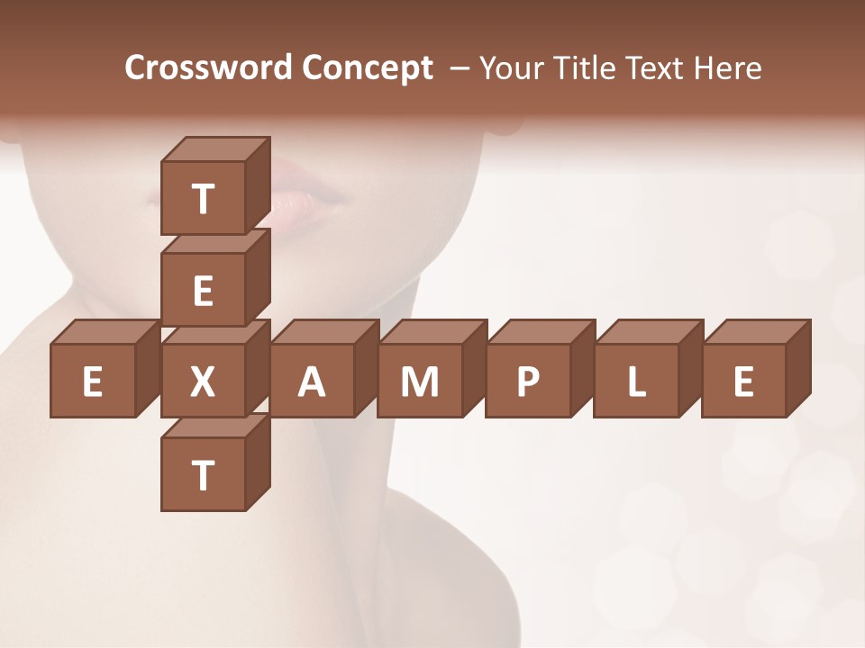 Girl Fashion Lifestyle PowerPoint Template