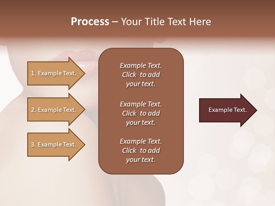 Girl Fashion Lifestyle PowerPoint Template