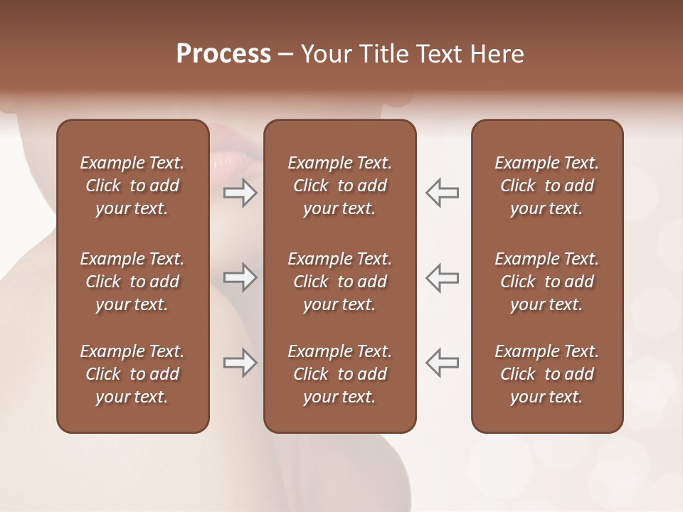 Girl Fashion Lifestyle PowerPoint Template