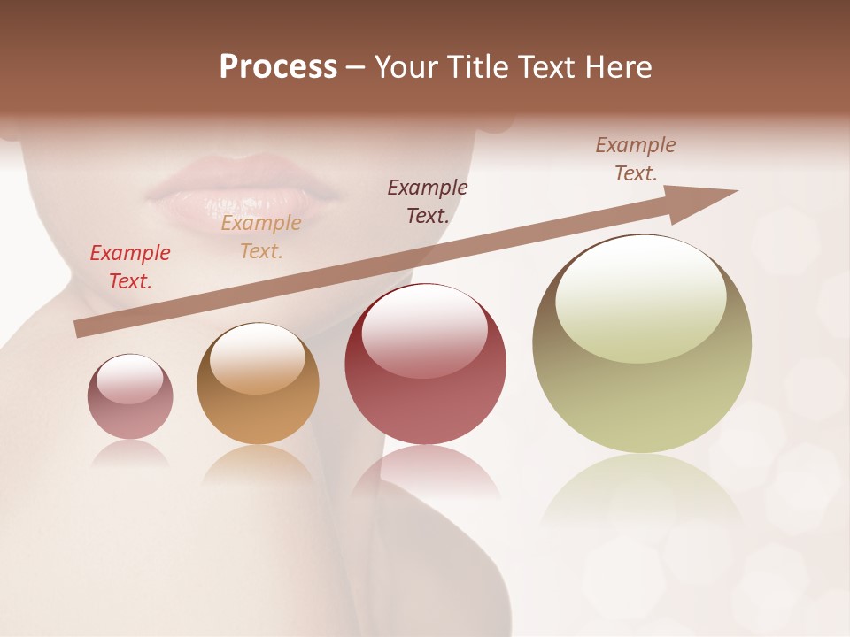 Girl Fashion Lifestyle PowerPoint Template