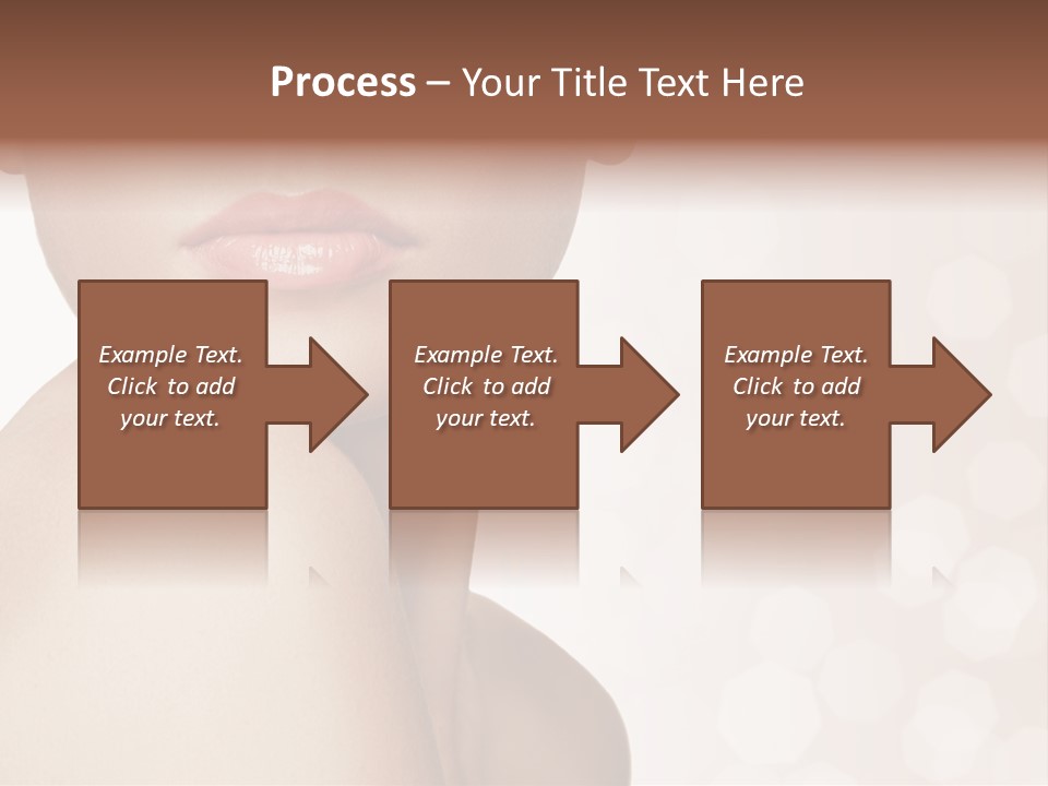 Girl Fashion Lifestyle PowerPoint Template