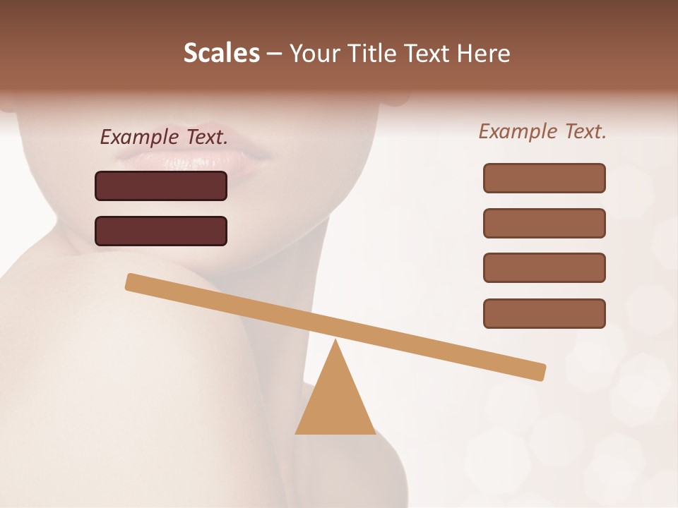 Girl Fashion Lifestyle PowerPoint Template