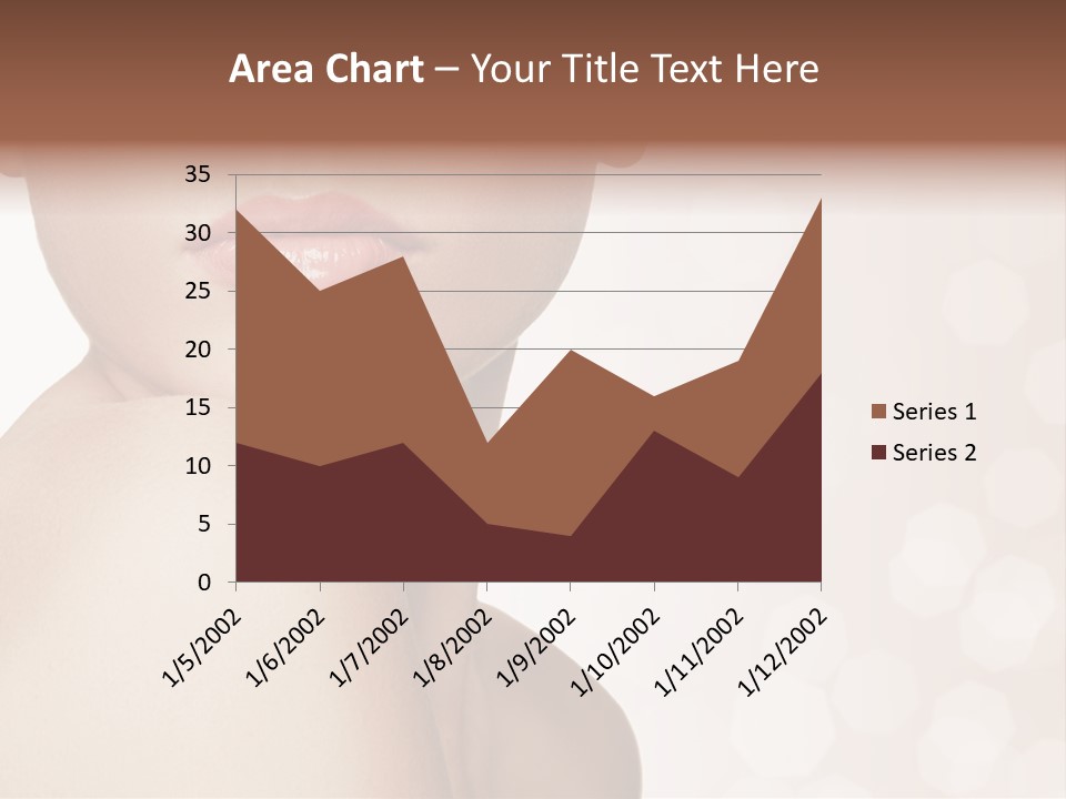 Girl Fashion Lifestyle PowerPoint Template