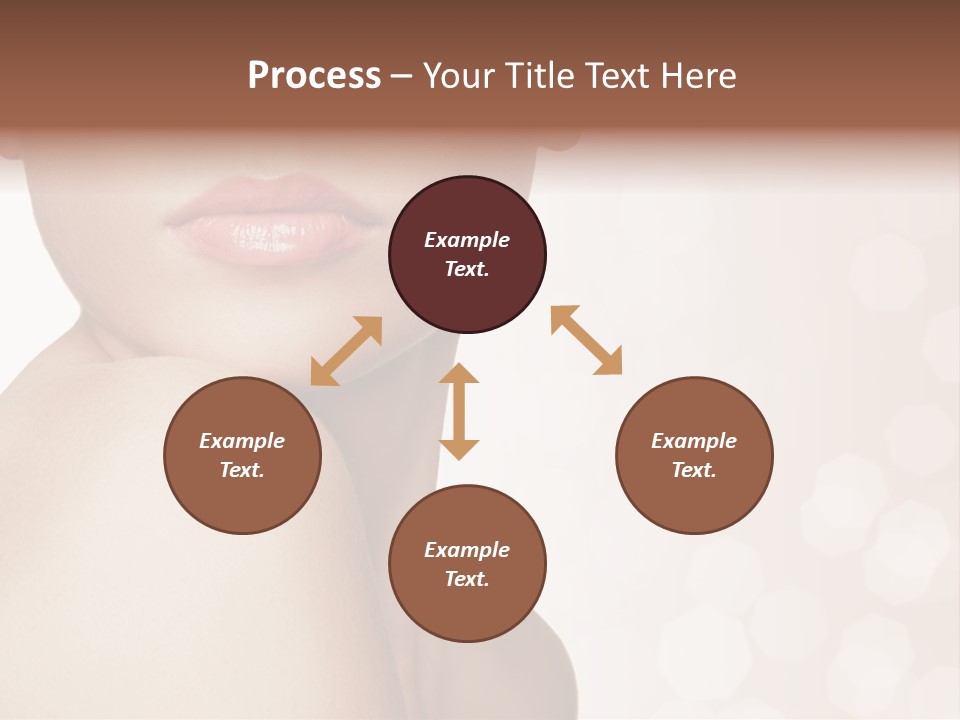 Girl Fashion Lifestyle PowerPoint Template