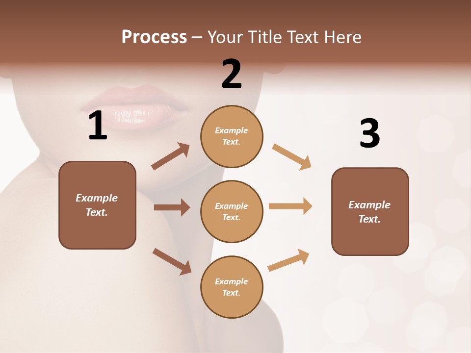 Girl Fashion Lifestyle PowerPoint Template