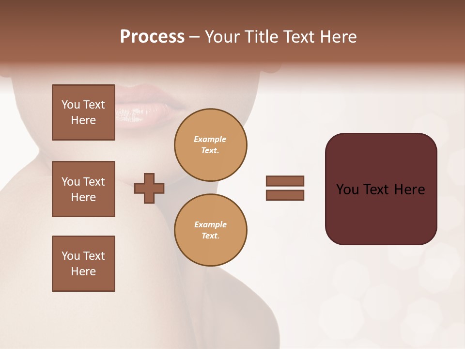 Girl Fashion Lifestyle PowerPoint Template