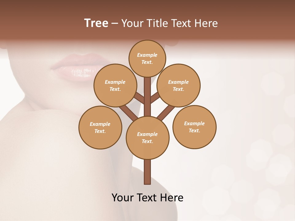 Girl Fashion Lifestyle PowerPoint Template