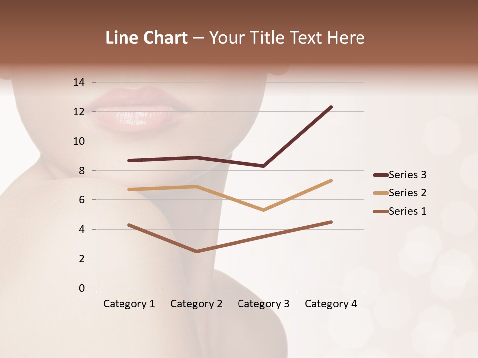 Girl Fashion Lifestyle PowerPoint Template