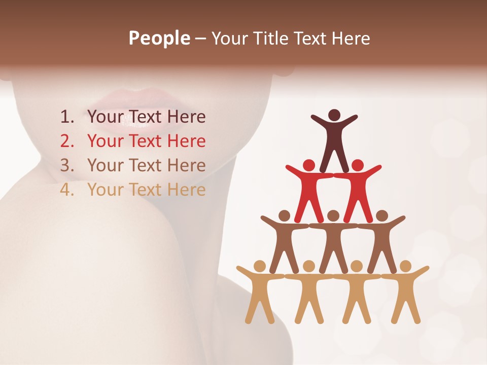 Girl Fashion Lifestyle PowerPoint Template