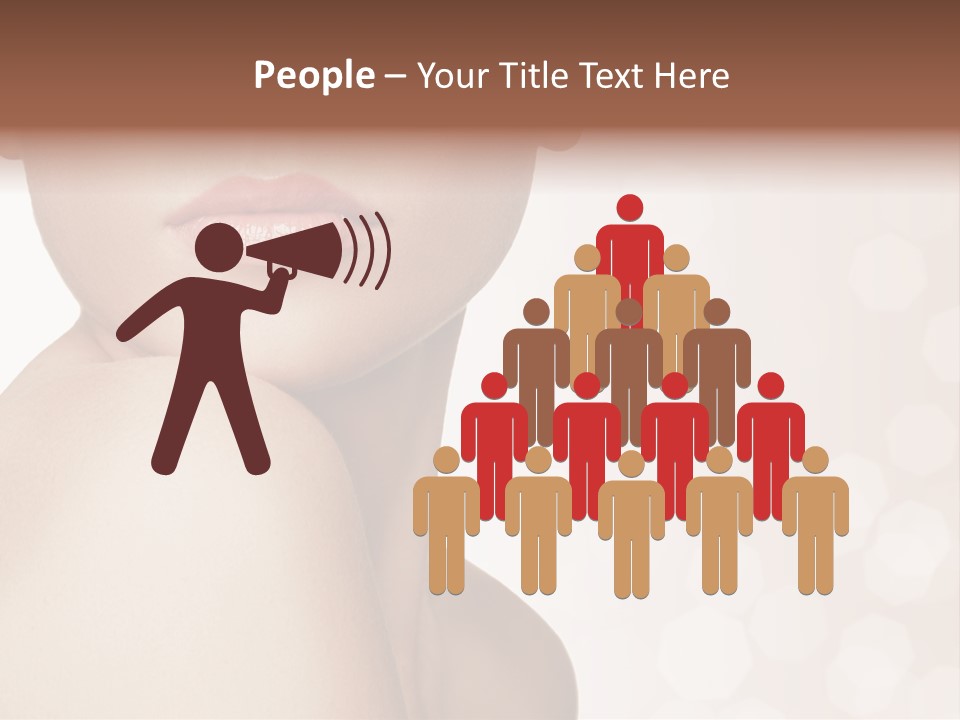 Girl Fashion Lifestyle PowerPoint Template