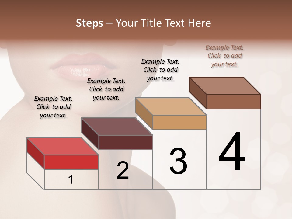 Girl Fashion Lifestyle PowerPoint Template