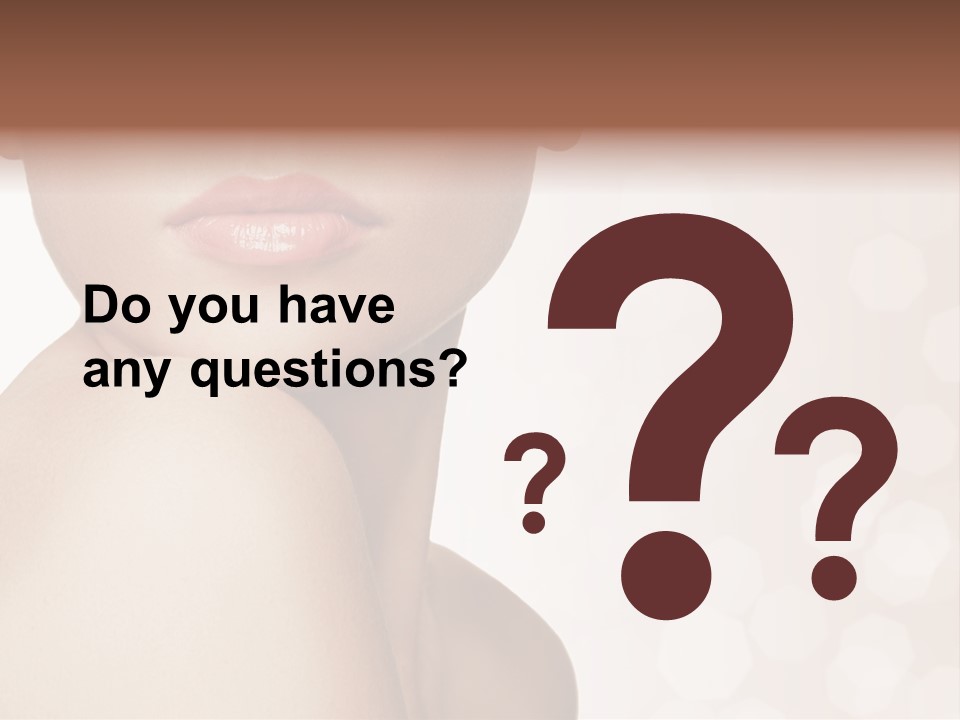 Girl Fashion Lifestyle PowerPoint Template