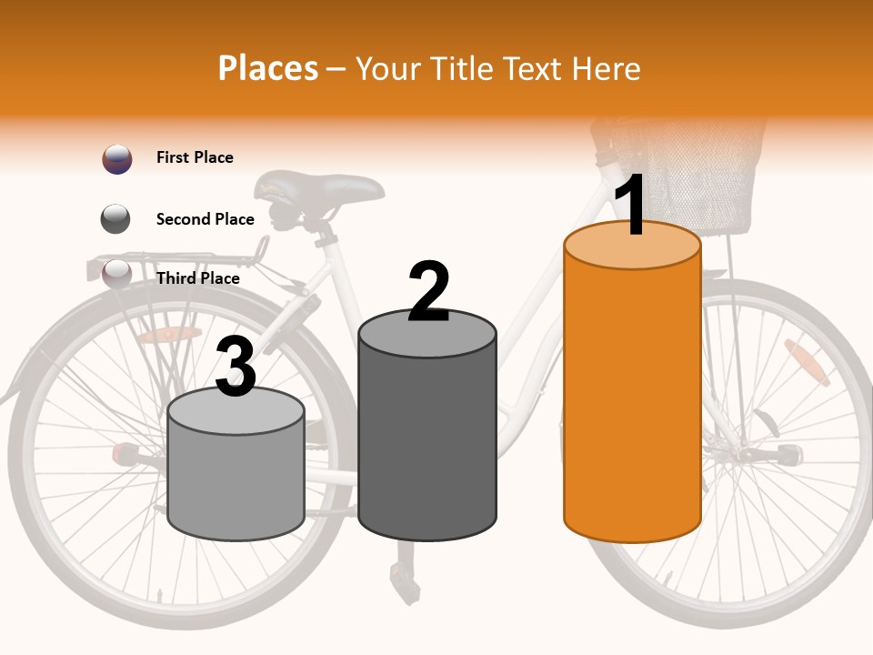 Biking Abandoned Cycle PowerPoint Template