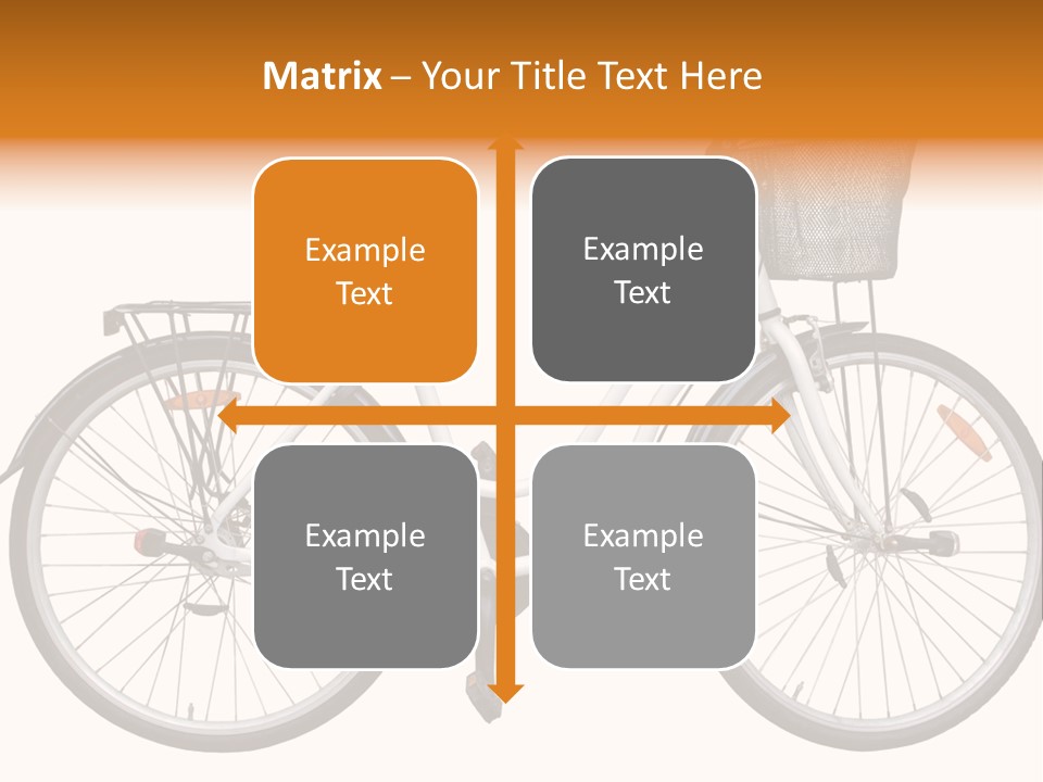 Biking Abandoned Cycle PowerPoint Template