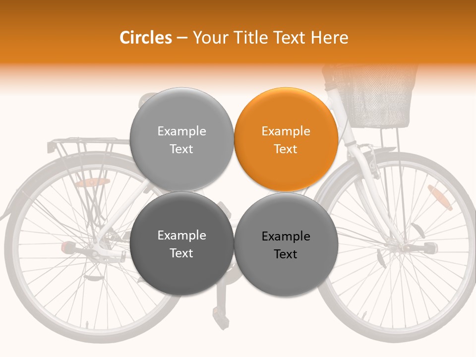 Biking Abandoned Cycle PowerPoint Template
