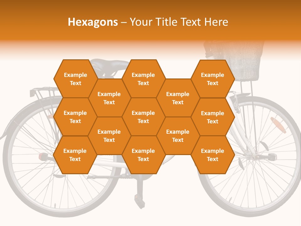 Biking Abandoned Cycle PowerPoint Template