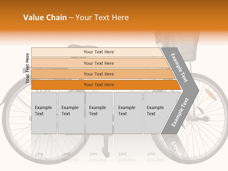 Biking Abandoned Cycle PowerPoint Template