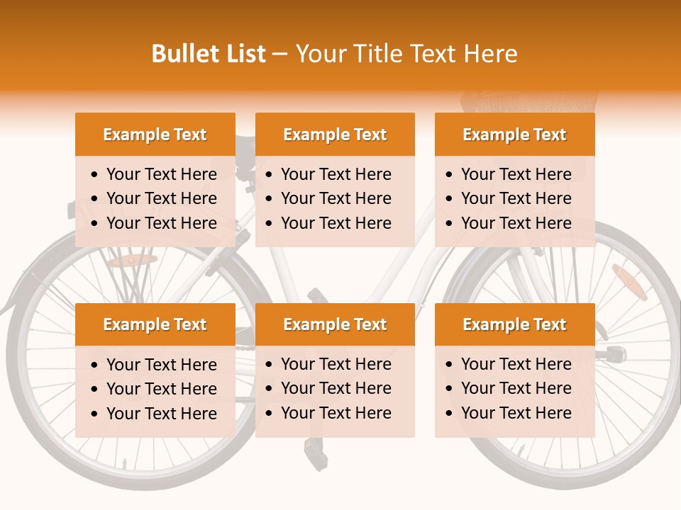 Biking Abandoned Cycle PowerPoint Template