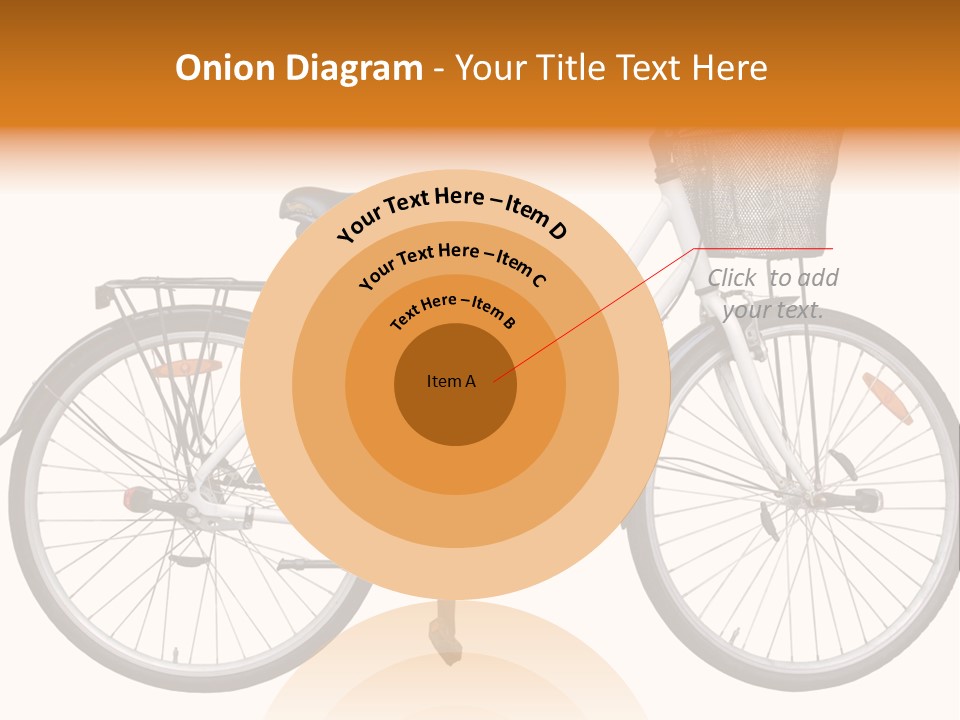 Biking Abandoned Cycle PowerPoint Template