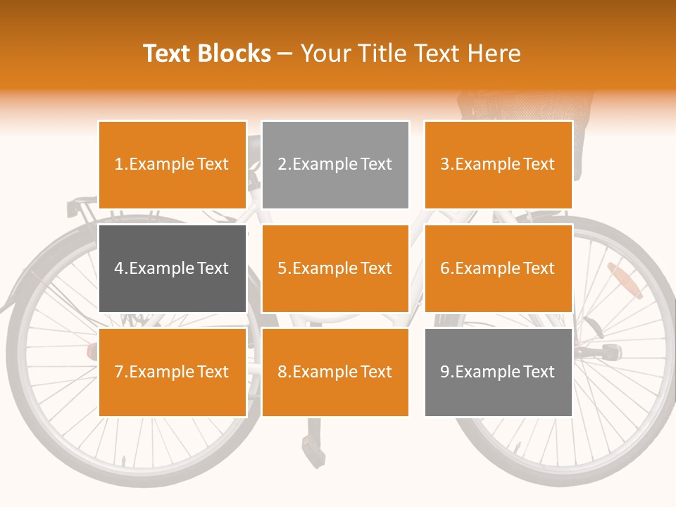 Biking Abandoned Cycle PowerPoint Template