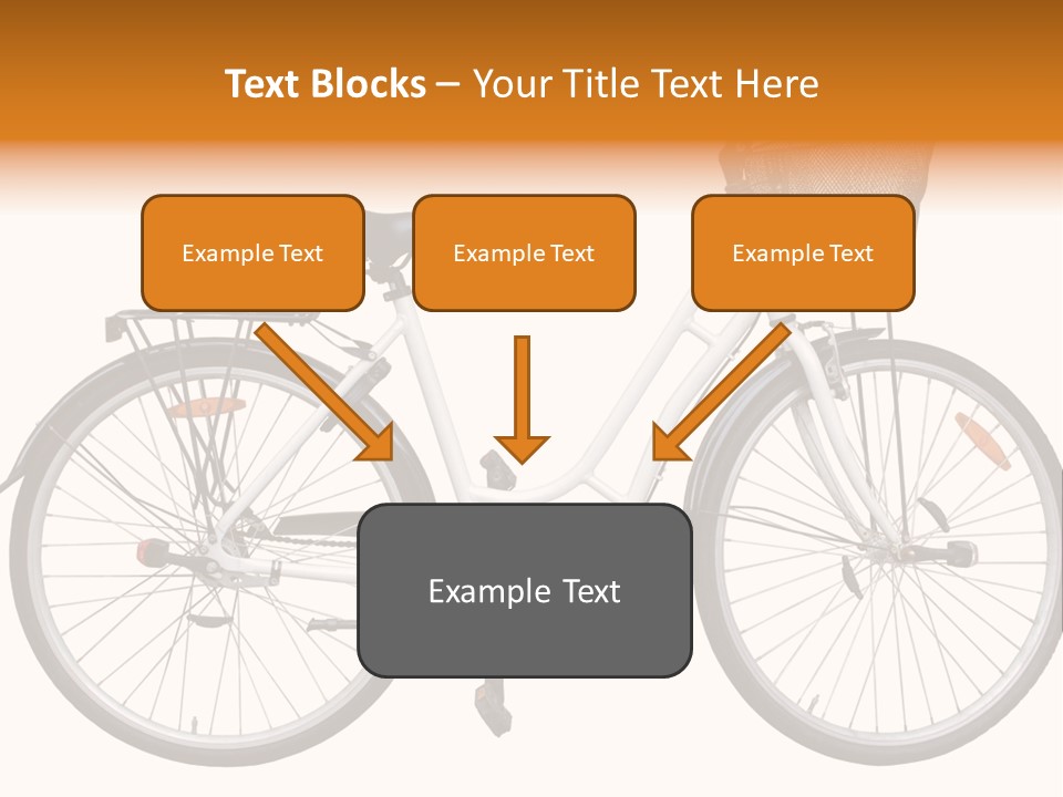 Biking Abandoned Cycle PowerPoint Template