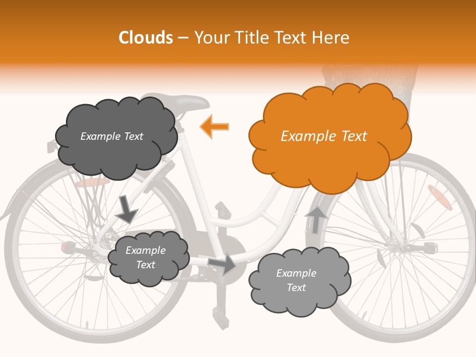 Biking Abandoned Cycle PowerPoint Template