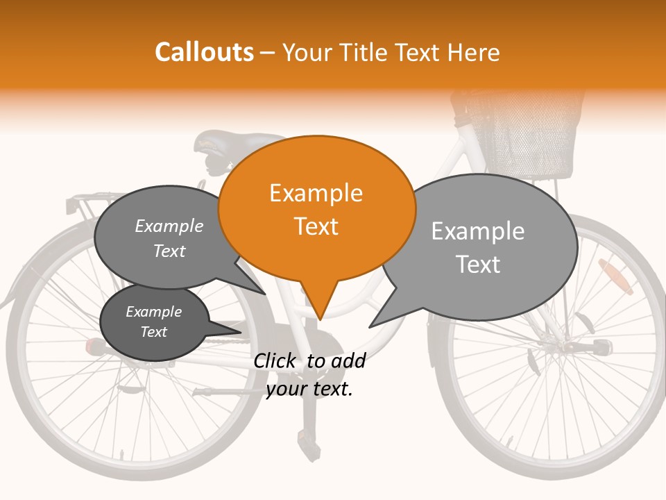 Biking Abandoned Cycle PowerPoint Template