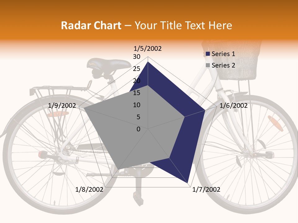 Biking Abandoned Cycle PowerPoint Template
