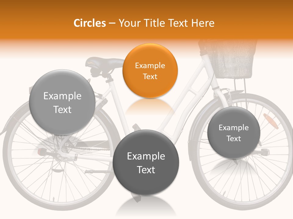Biking Abandoned Cycle PowerPoint Template