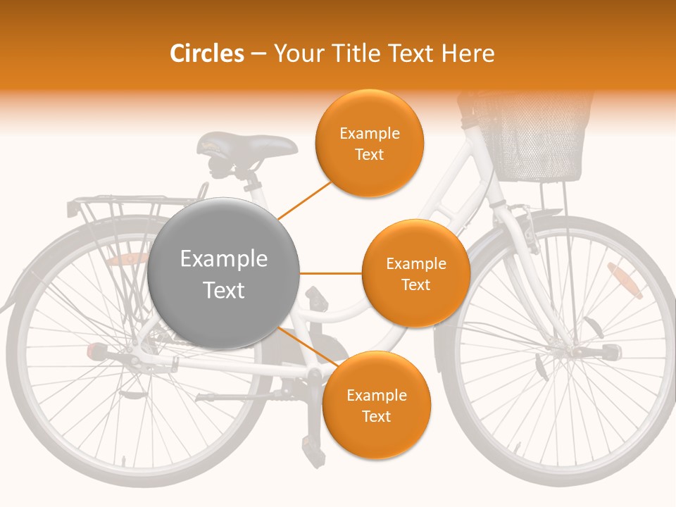 Biking Abandoned Cycle PowerPoint Template