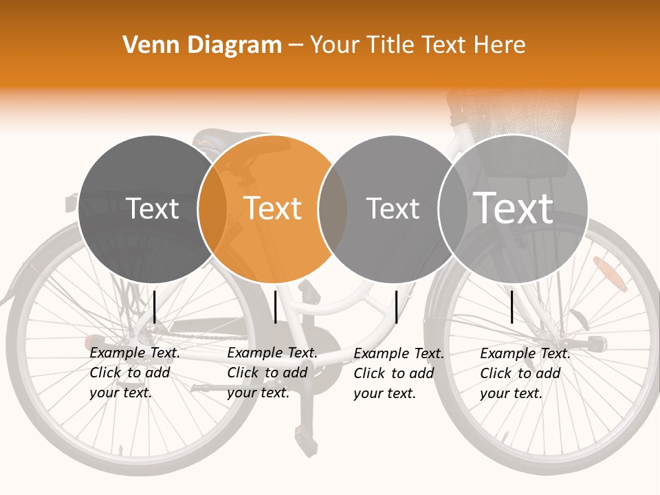 Biking Abandoned Cycle PowerPoint Template