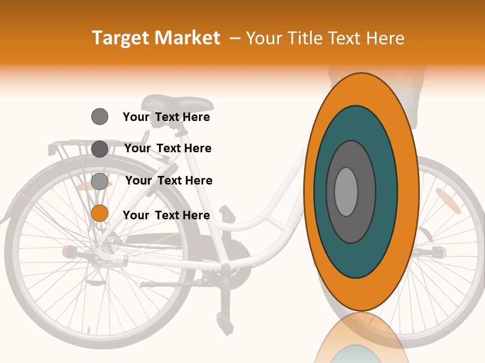 Biking Abandoned Cycle PowerPoint Template