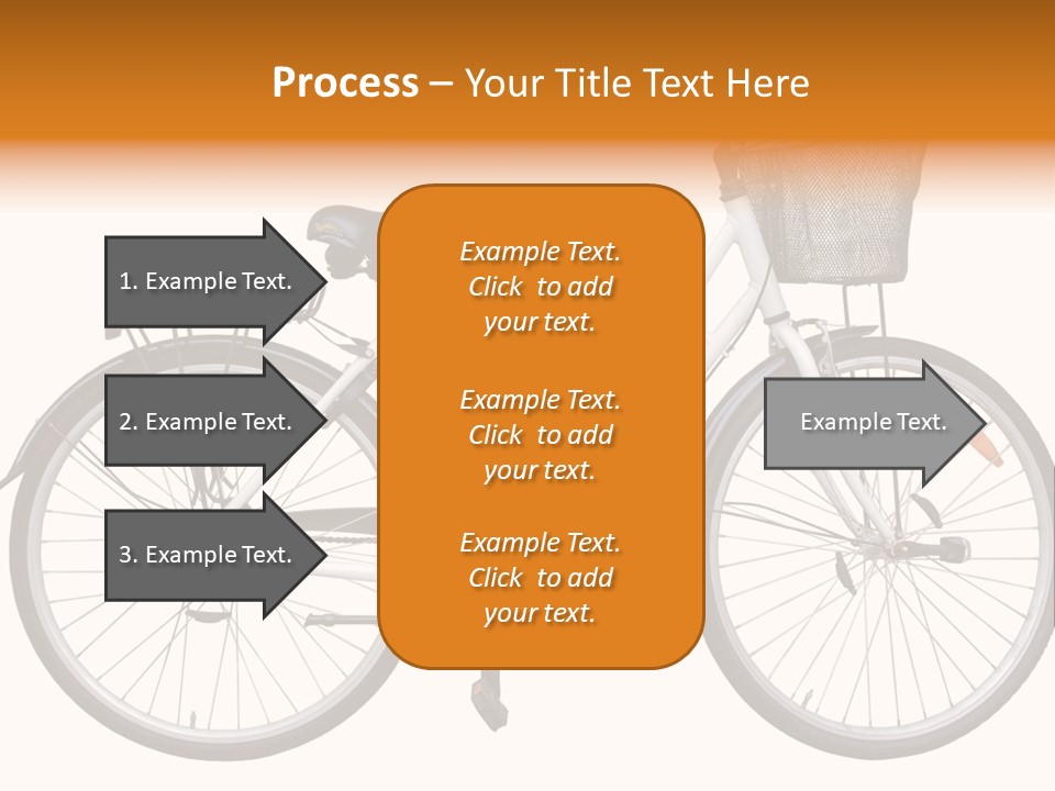 Biking Abandoned Cycle PowerPoint Template