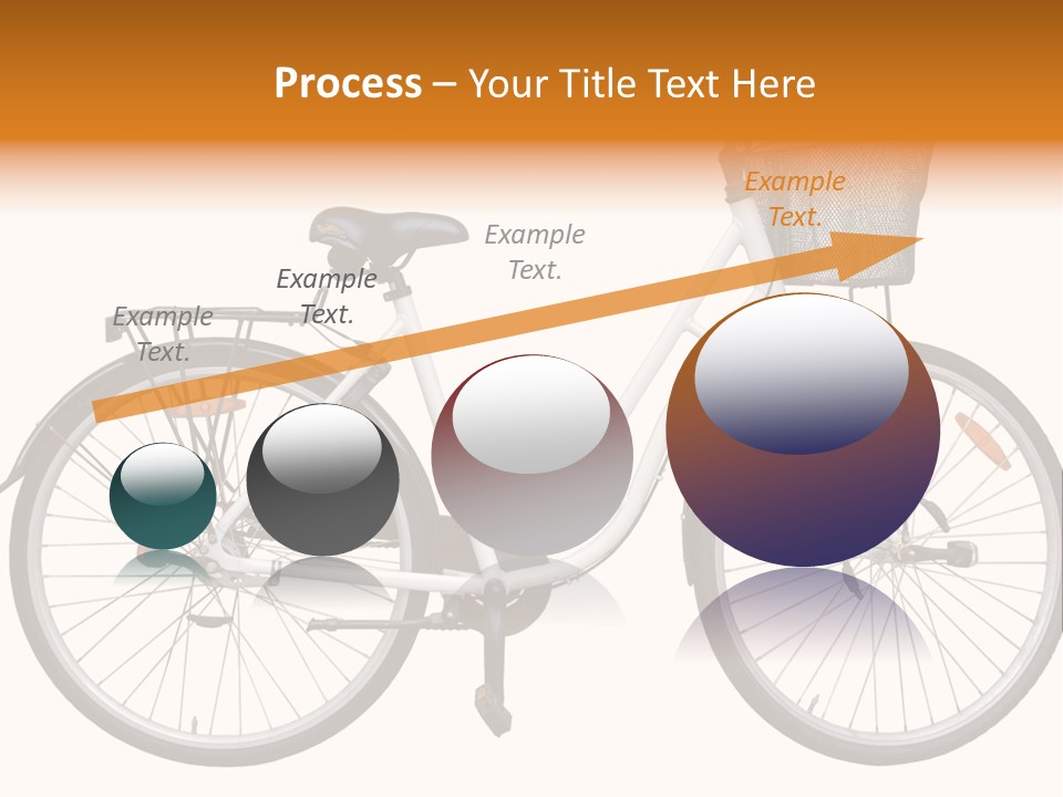 Biking Abandoned Cycle PowerPoint Template