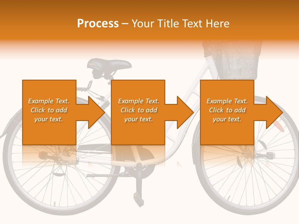 Biking Abandoned Cycle PowerPoint Template