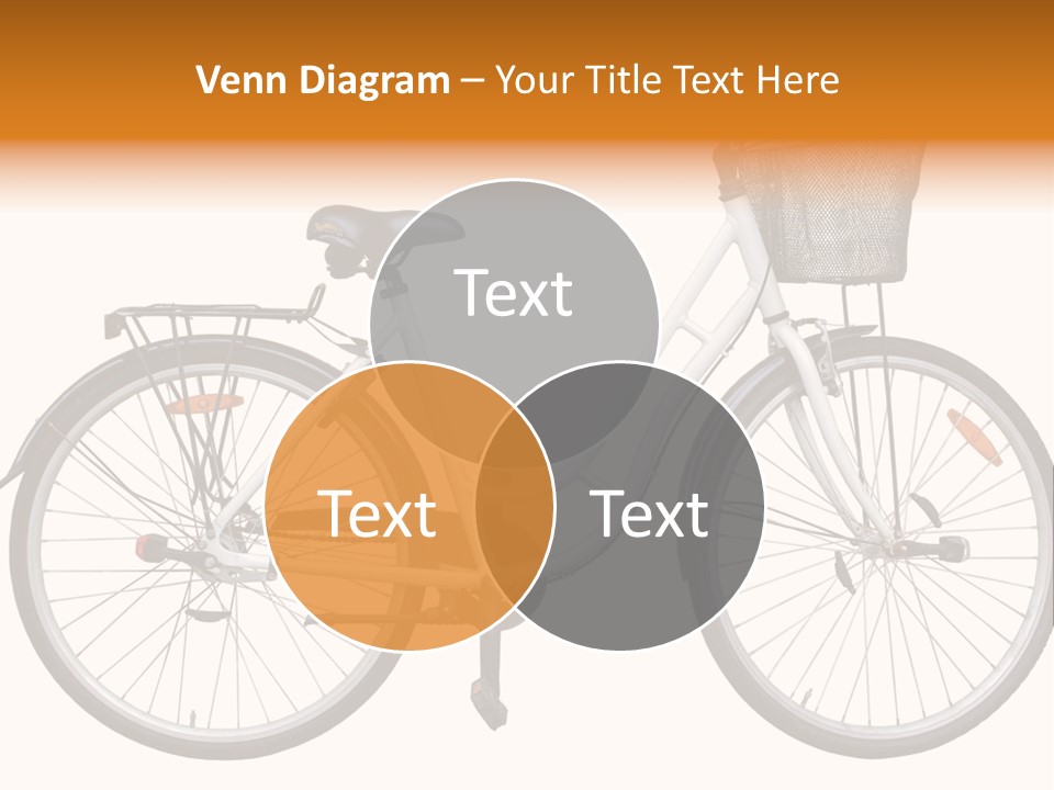 Biking Abandoned Cycle PowerPoint Template