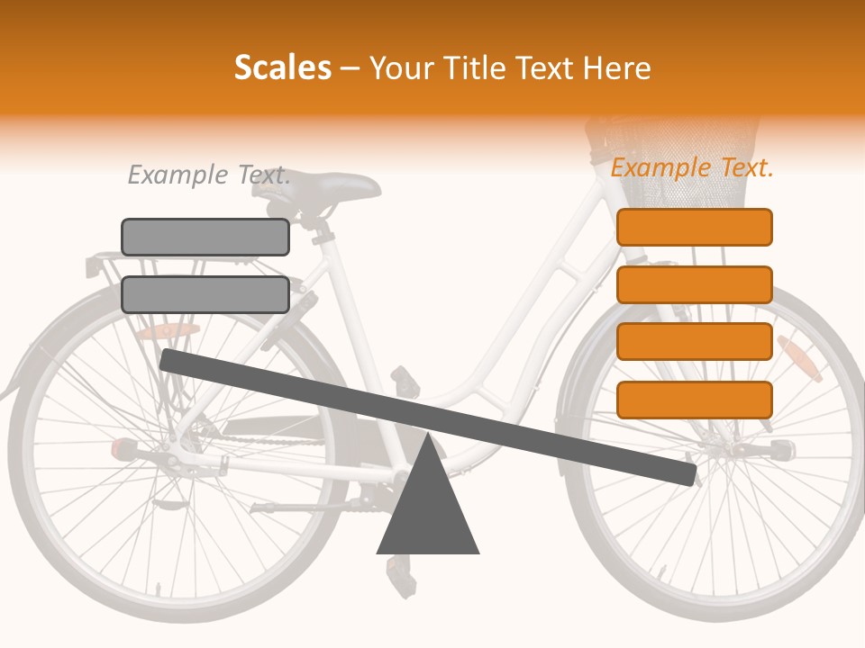 Biking Abandoned Cycle PowerPoint Template