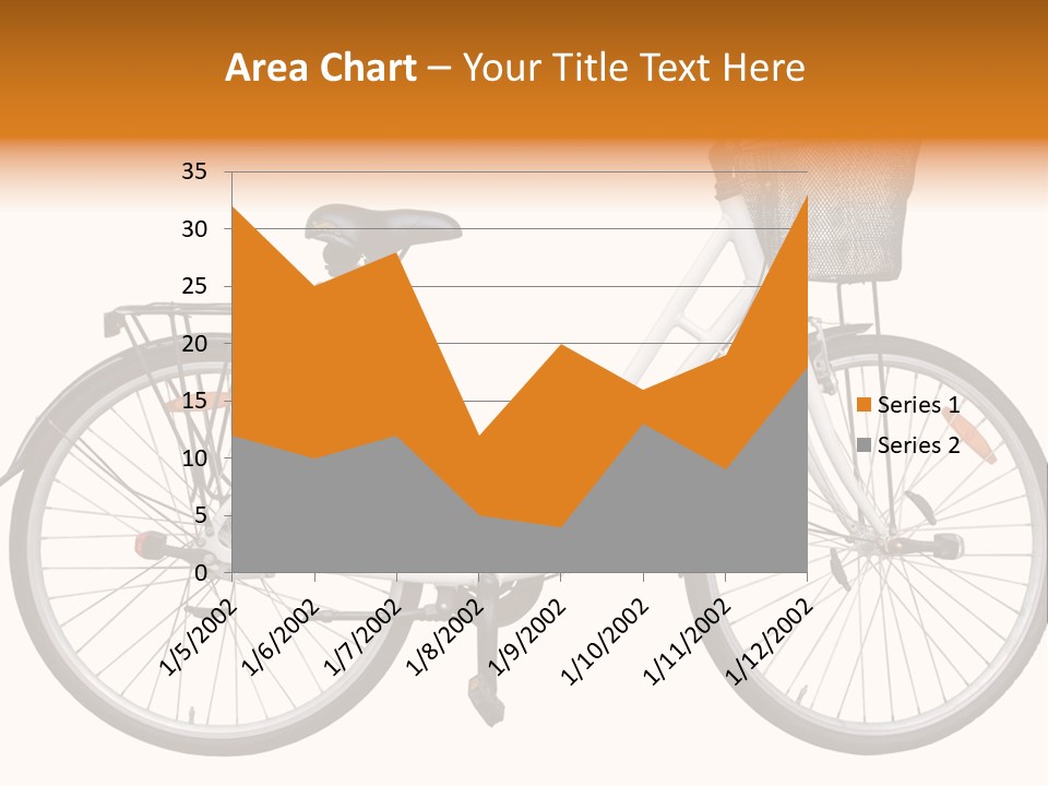 Biking Abandoned Cycle PowerPoint Template