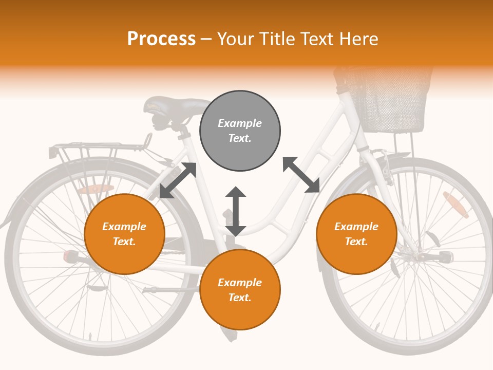 Biking Abandoned Cycle PowerPoint Template