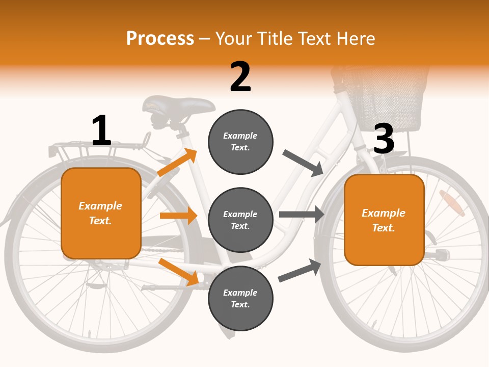 Biking Abandoned Cycle PowerPoint Template