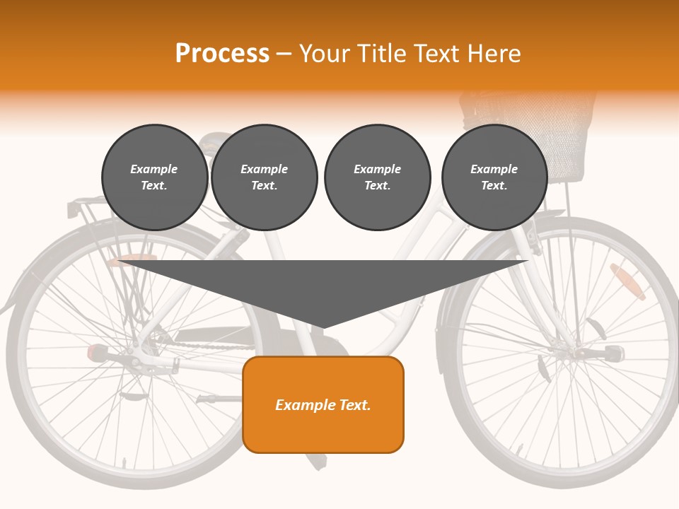 Biking Abandoned Cycle PowerPoint Template